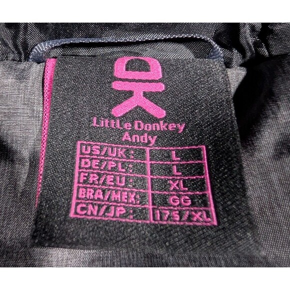 Little Donkey Andy Women's Large Waterproof Puffer Hooded Jacket Gray - Picture 4 of 7